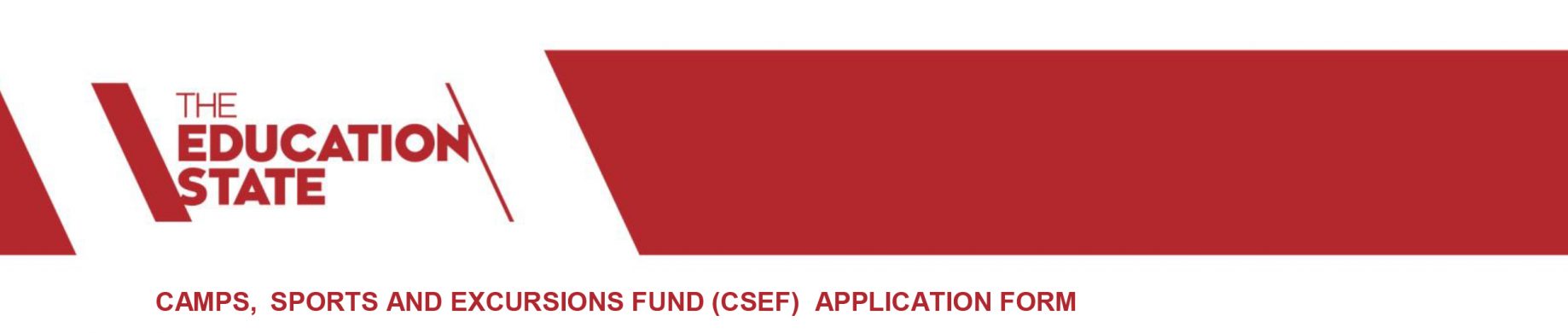 Camps, Sports and Excursions Fund (CSEF) CMC