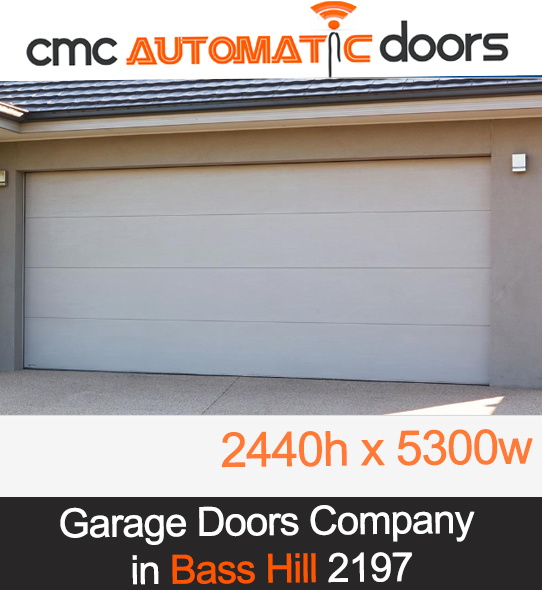 Double Sectional Garage Door. Panel Garage Door. Australian Made Garage