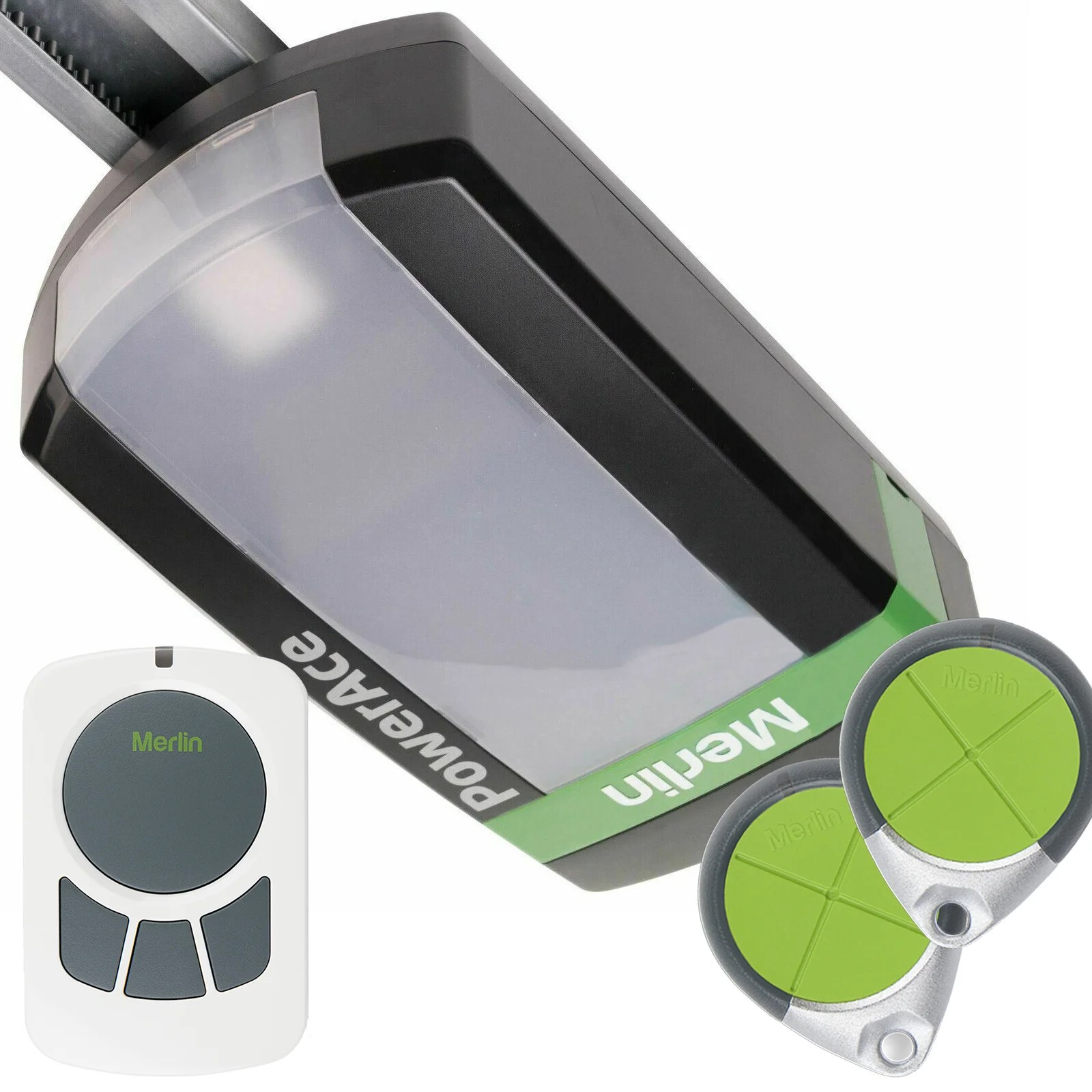 🟢 Merlin Sectional Panel Door Motors. Garage Door Openers. Merlin