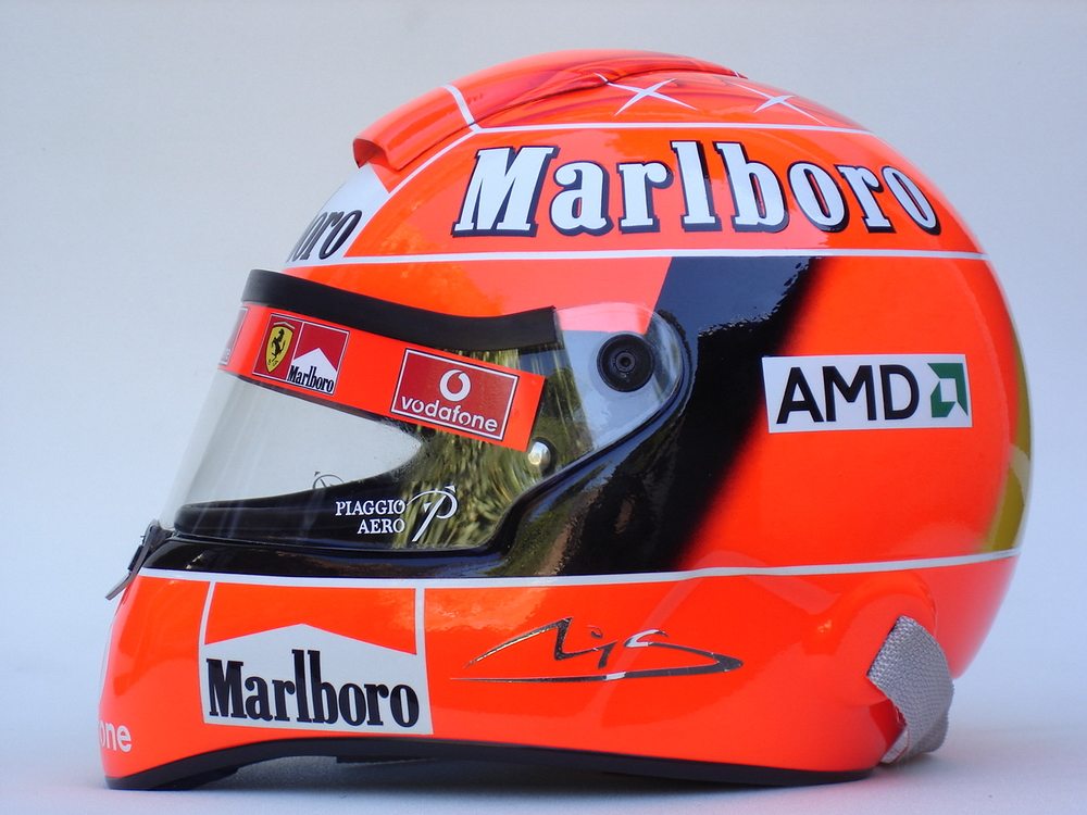 Michael SchumacherCM HelmetsMichael Schumacher 2004 F1 Replica Helmet