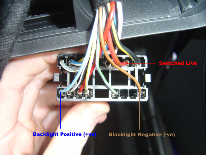 Headlight Switch Wires