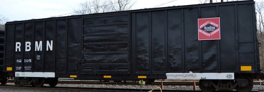 Reading Northern Black Box Car Decal Set CMR Products