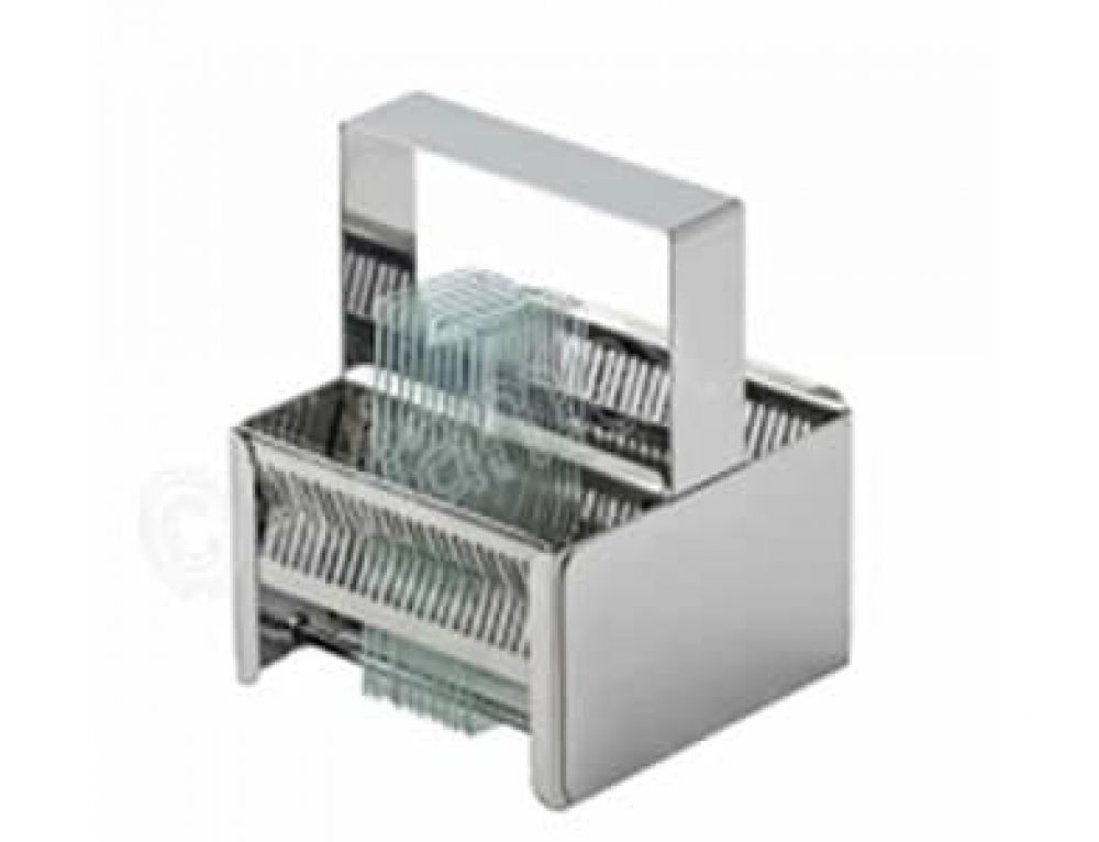Stainless Steel Petri Dish Racks for Dishes 90mm to 100mm C&M