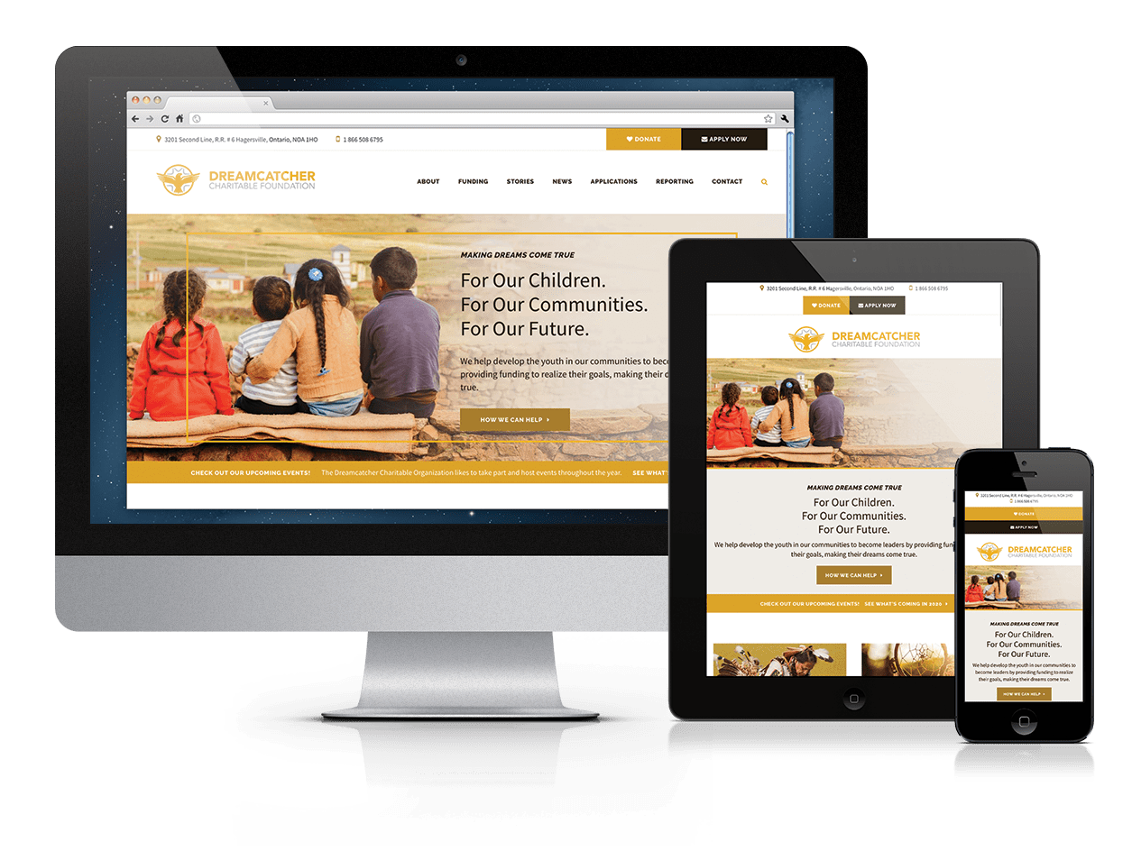 Dreamcatcher Charitable Foundation  Design