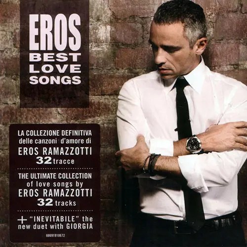 CMTV Letra LA COSA MÁS BELLA de Eros Ramazzotti