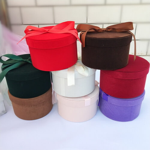 Custom round gift boxes wholesale from package factory in China