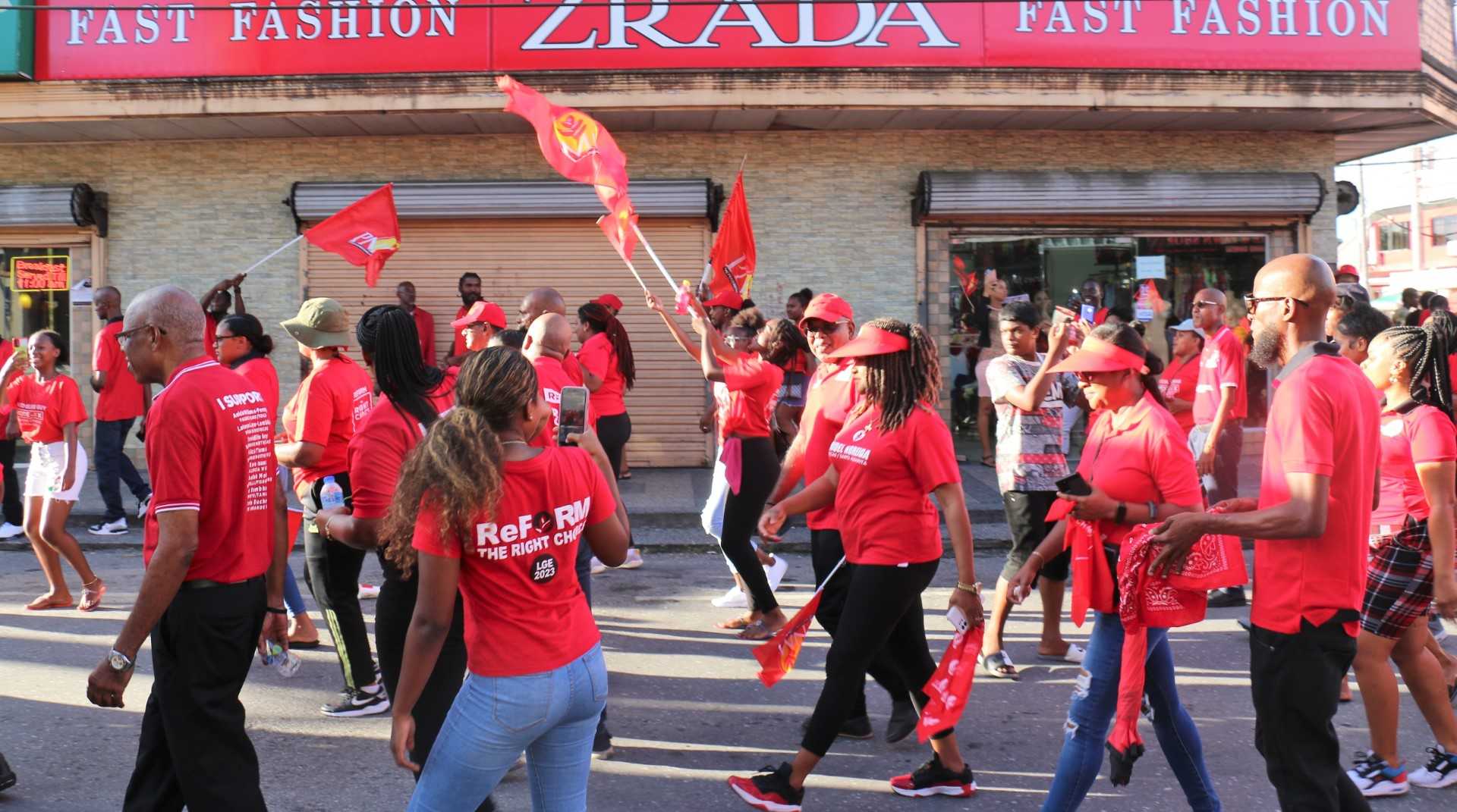 PNM ministers join campaign in Sangre Grande CNC3