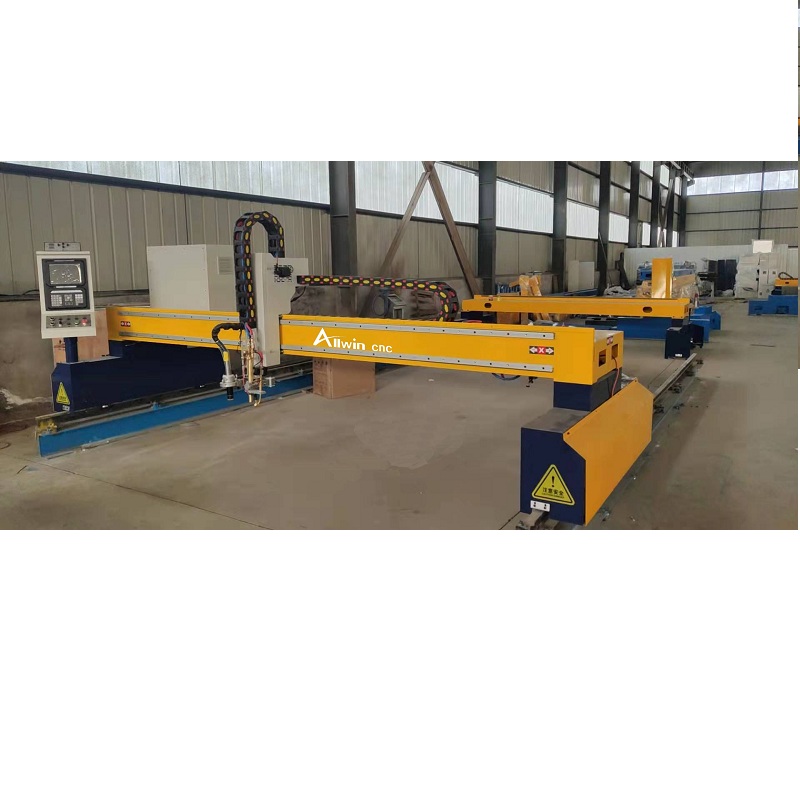 water jet CNC Gantry plasma cutter with fine spray gun 4080