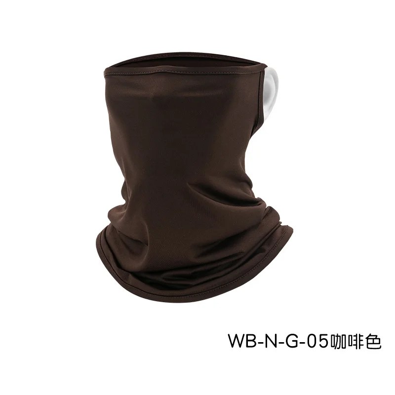 Wholesale Custom Neck Gaiter with Ear loop Holes Bandana Outdoor Scarf