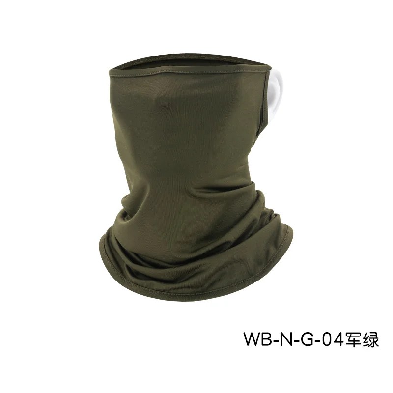 Wholesale Custom Neck Gaiter with Ear loop Holes Bandana Outdoor Scarf
