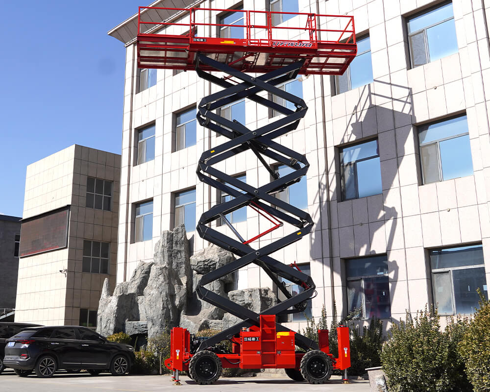How much does off road scissor lift cost? New and used, based on