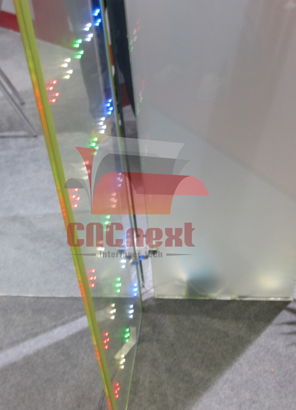 【LED Glass Film】 customize design for your store front to attracting