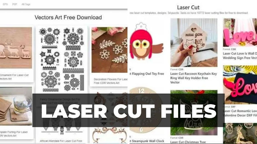 Free Laser Cut Files 8 Best sites To Download Today (& Engraving