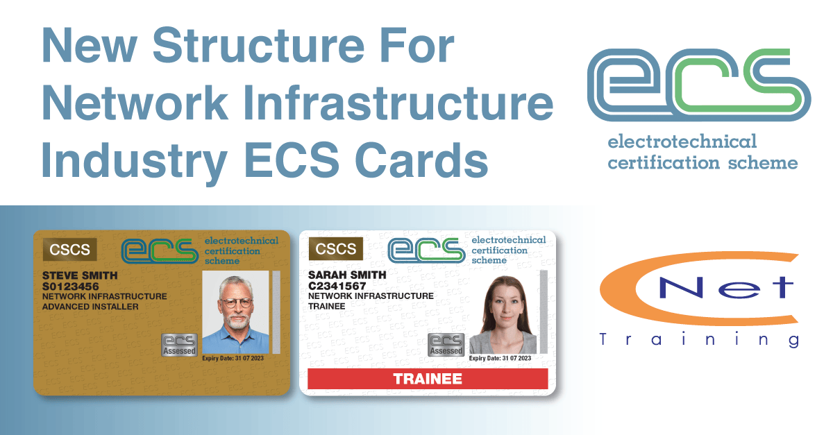 NEW Structure for the Electrotechnical Certification Scheme (ECS) Card Training