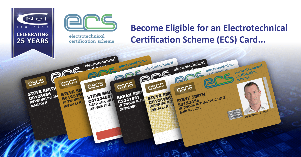 Eligible for an Electrotechnical Certification Scheme (ECS) Card