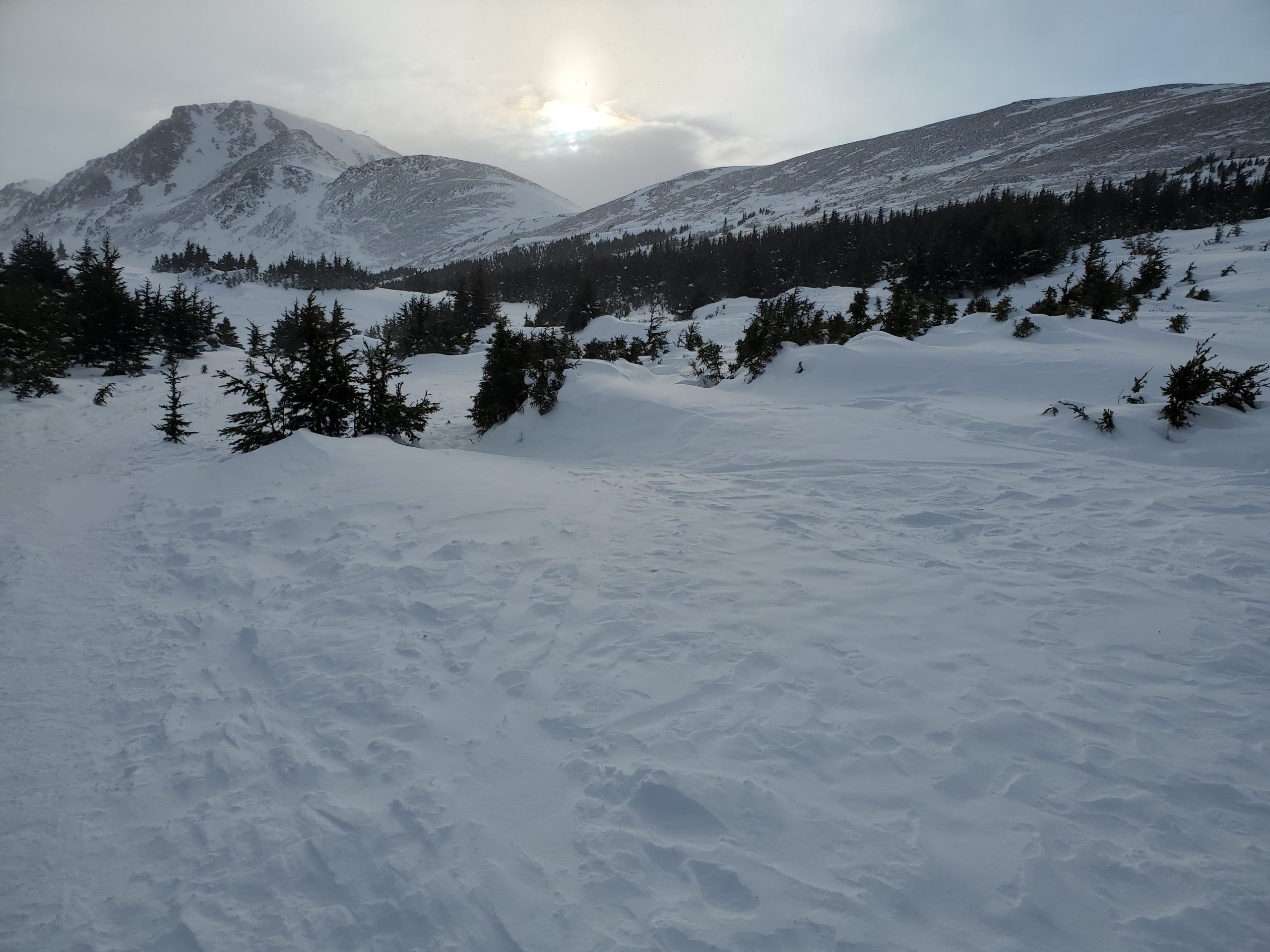 Glen Alps, Chugach Front Range Chugach Avalanche Center