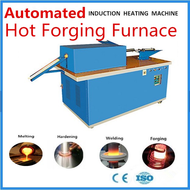 Automatic induction heating furnace for bilets