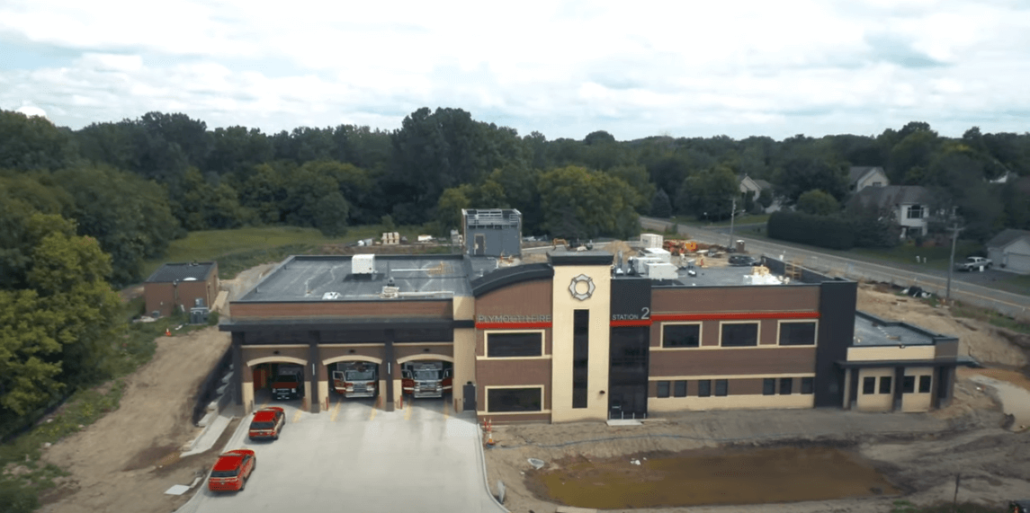 Plymouth Fire Station No. 2 Progress CNH Architects
