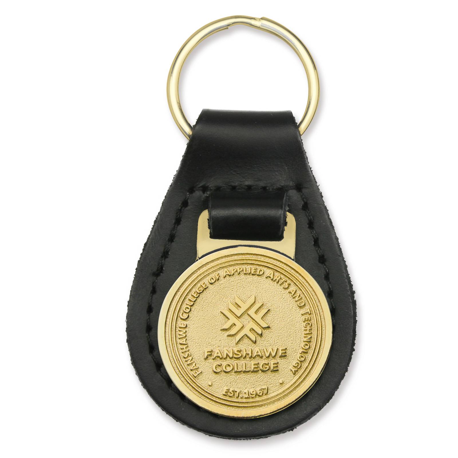 Classic Leather Keychain (shape 2) Cnij