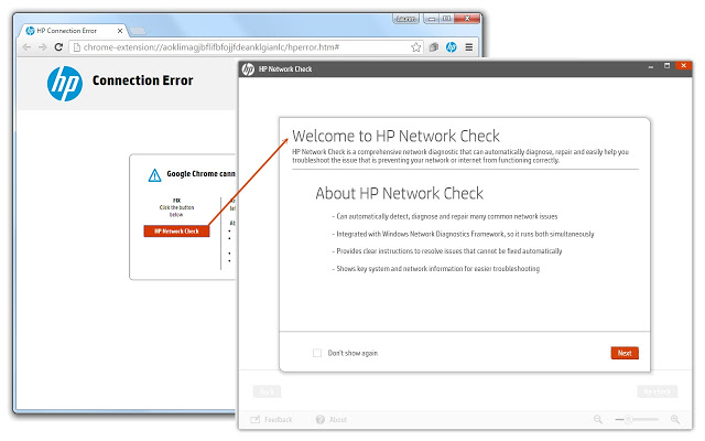 【HP Network Check Launcher Chrome插件】HP Network Check Launcher Chrome插件