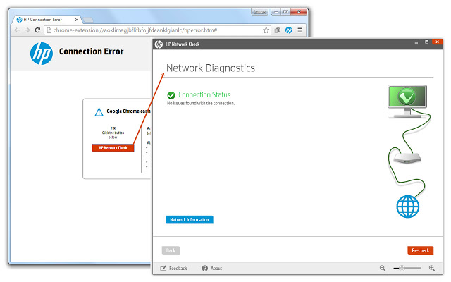 【HP Network Check Launcher Chrome插件】HP Network Check Launcher Chrome插件