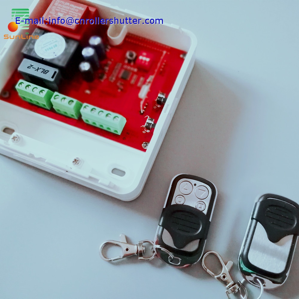 AC25201 AC Roller Shutter tubular Motor garage door remote controller