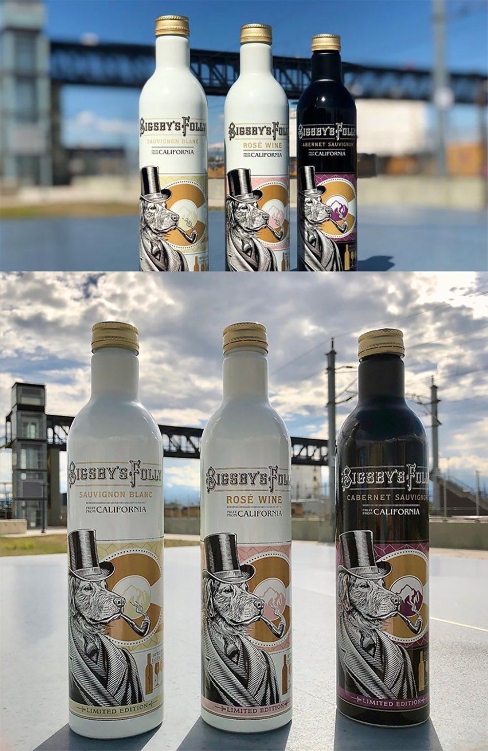 Aluminum Bottle for Wine Manufactory