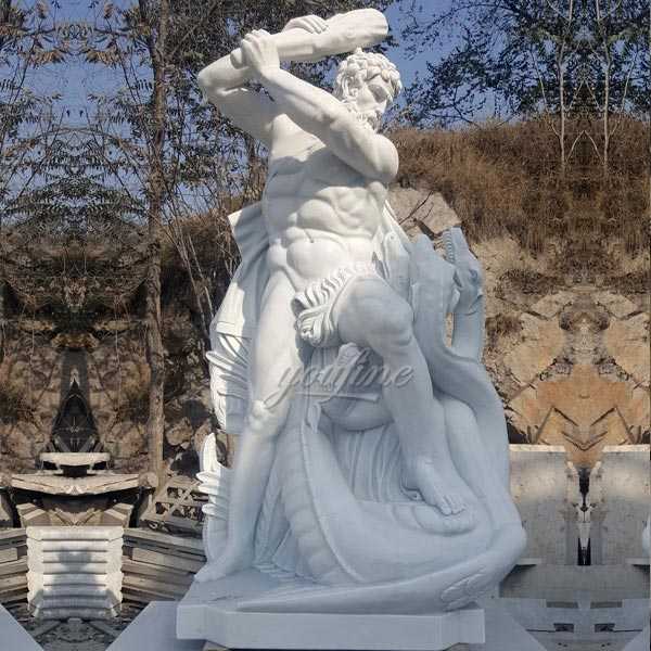 Famous Male Farnese Hercules Marble Sculpture for Sale MOKK78YouFine