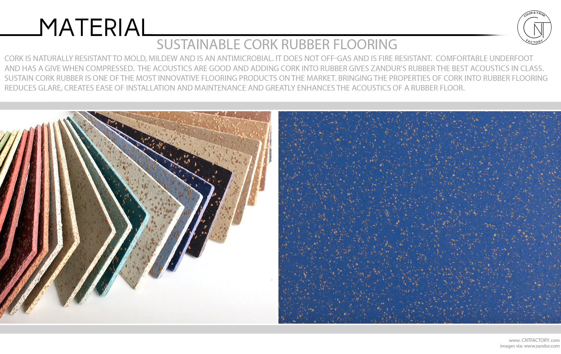 Sustainable Cork Rubber Flooring Color Trim Automotive Design Trends