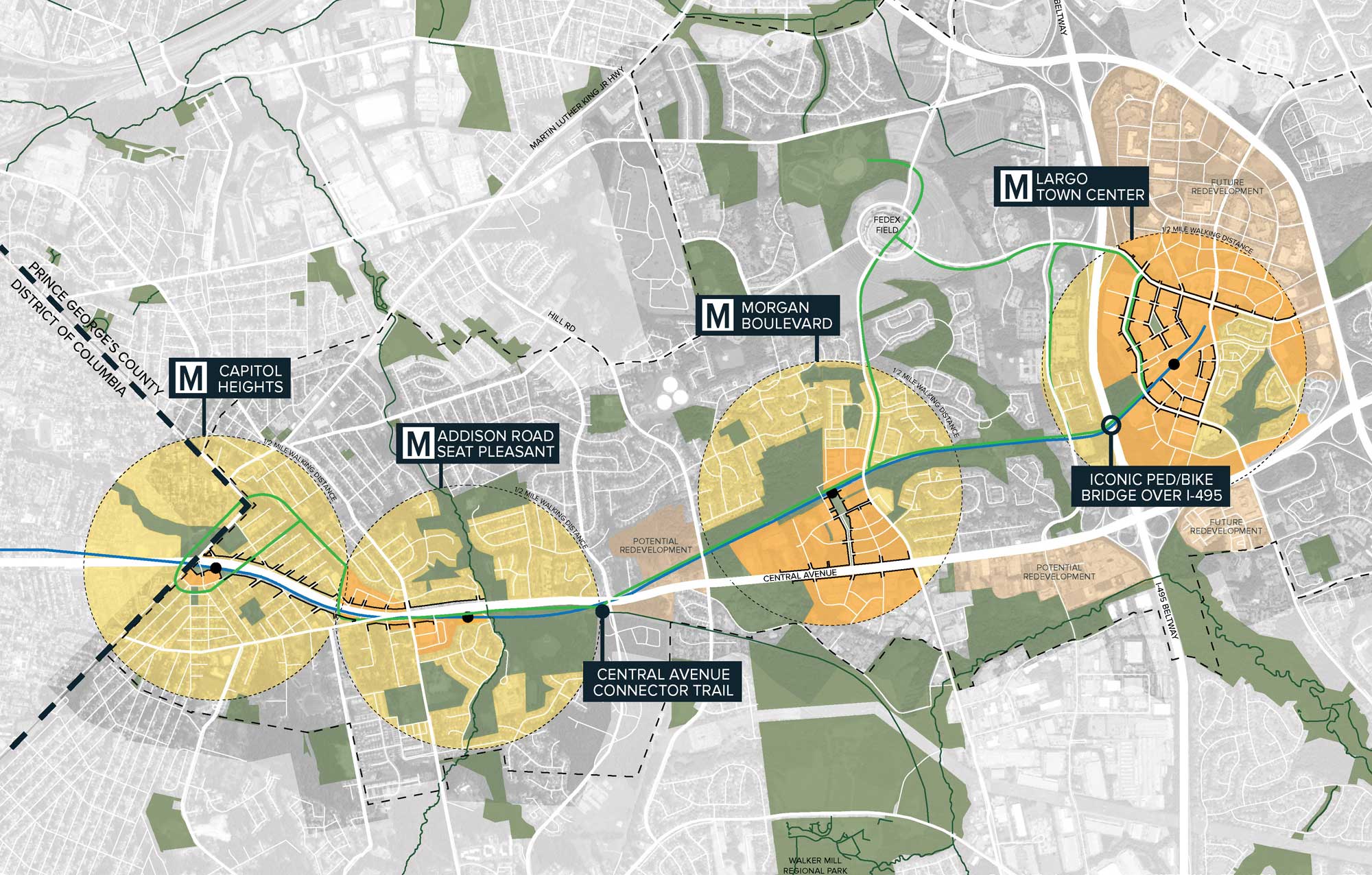 Transitoriented model for economic development in the suburbs CNU
