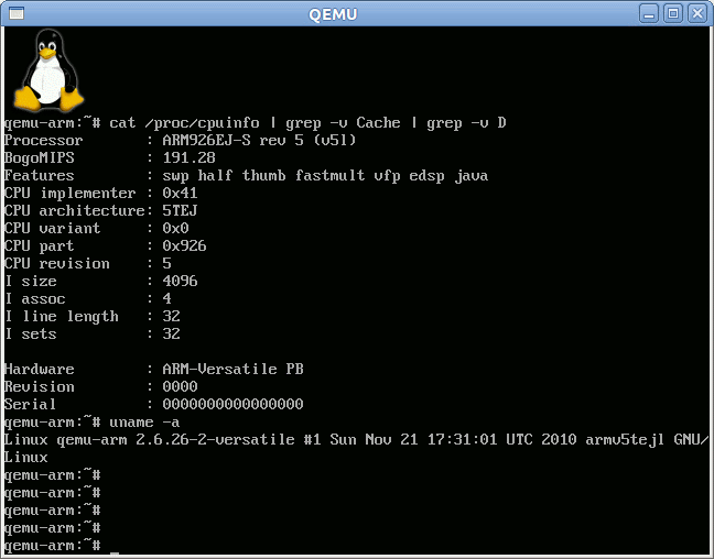 Emulate an ARM Plaform with QEMU on Ubuntu 10.10 CNX Software