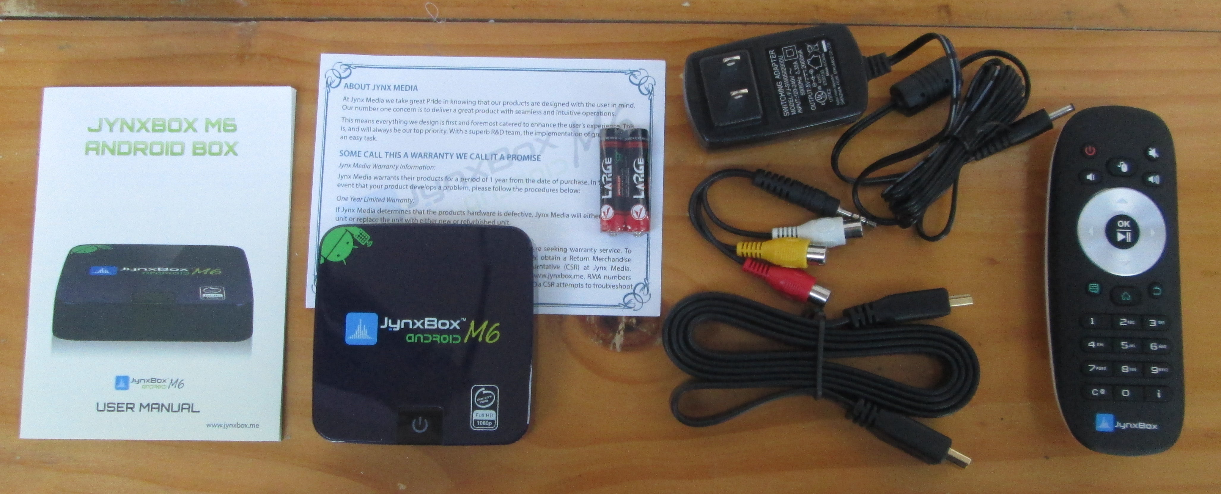 Jynxbox Android M6 and Jynxbox Live Android TV Players Unboxing