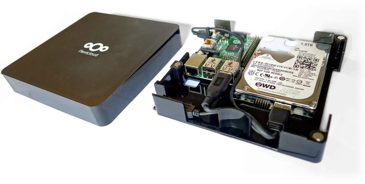 Nextcloud Box is a 80 Private Cloud Server with 1TB HDD for