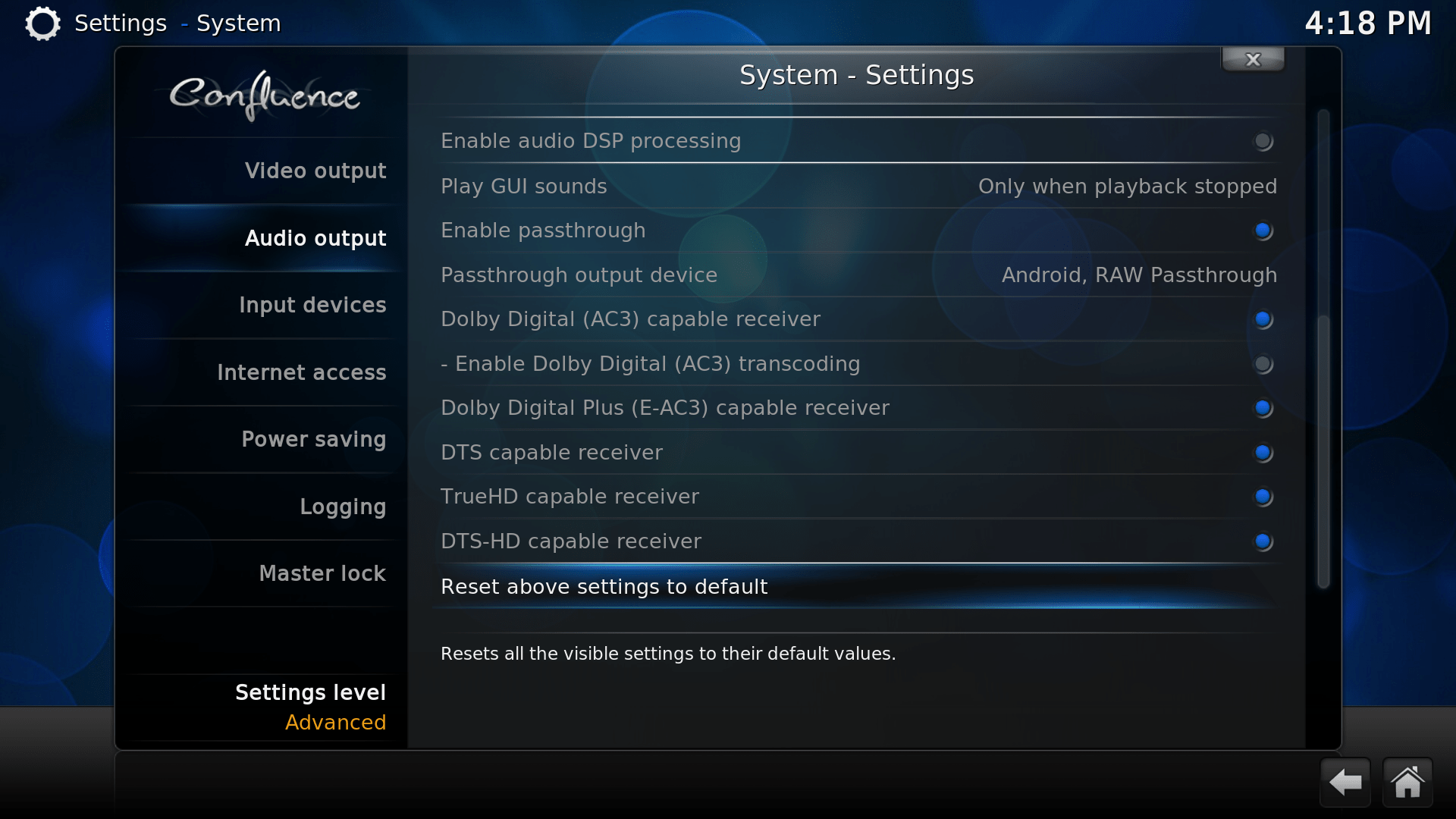 4K Video Playback and HDMI Audio Passthrough in Realtek RTD1295 based