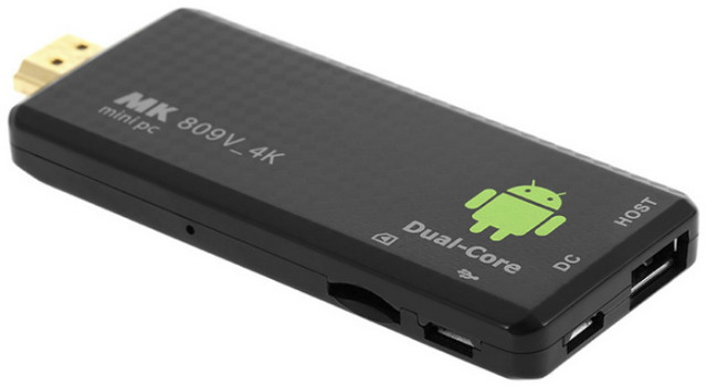 28 MK809V 4K Android TV Stick is Powered by Rockchip RK3229 Processor