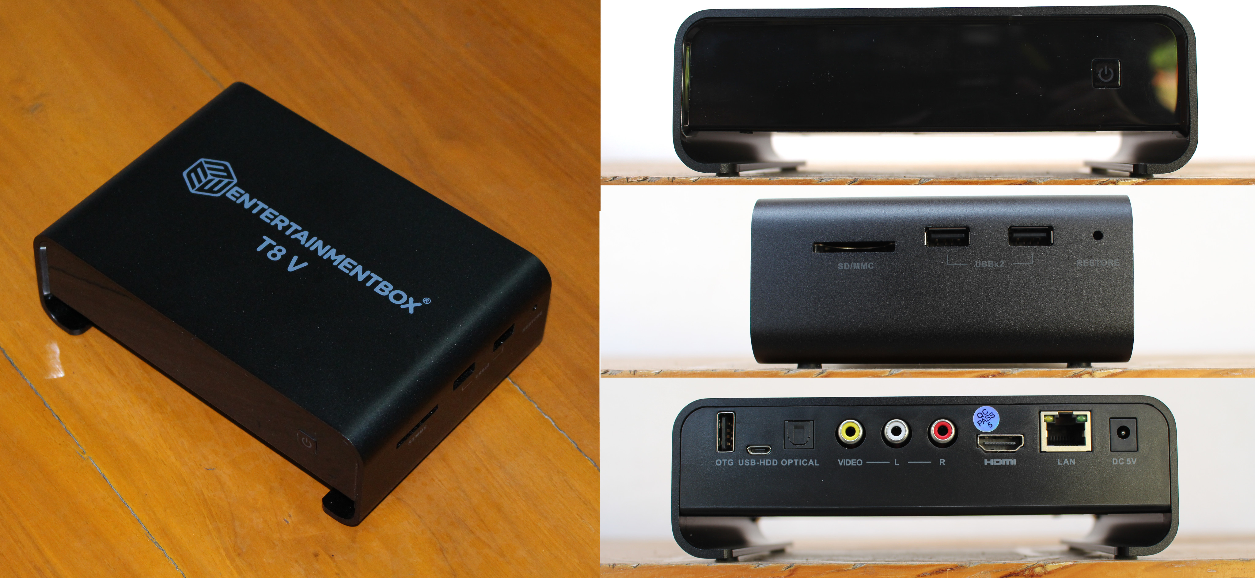 Review of Ebox T8 V Amlogic S912 TV Box with SATA Bay
