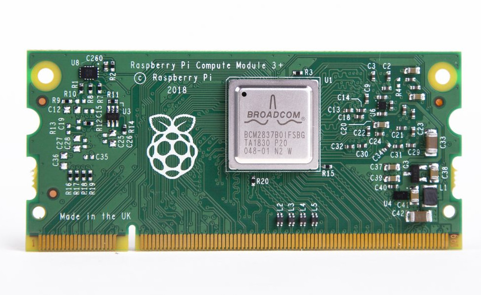 Raspberry Pi Compute Module 3+ Launched with BCM2837B0