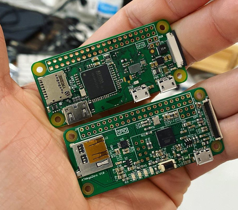 Is That a Raspberry Pi Zero? Nope. ATMegaZero is an