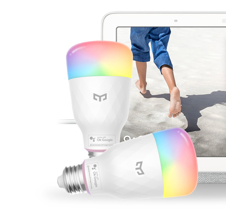 Yeelight Smart LED Bulb M2 (Multicolor) Supports Google Home Seamless Setup