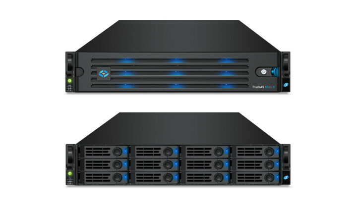 TrueNAS Mini R rack-mountable system supports TrueNAS CORE or Debian