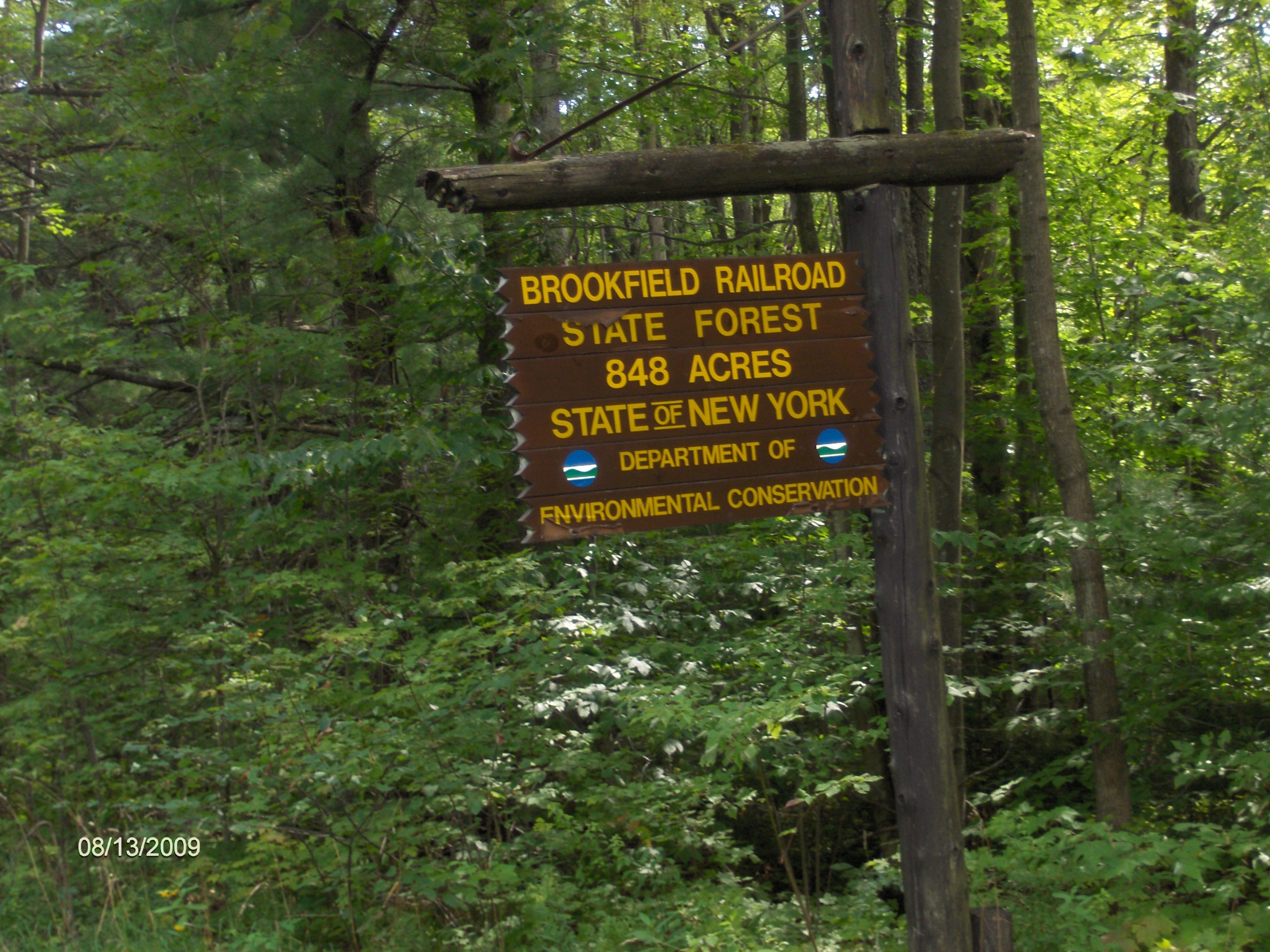 Brookfield Railroad State Forest
