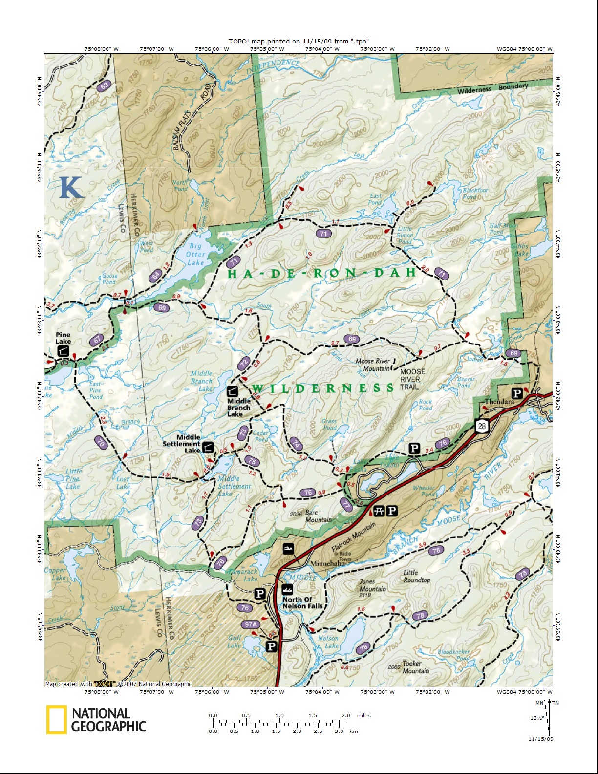 HaDeRonDah Wilderness