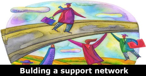 Building A Support Network. Your Team For Success