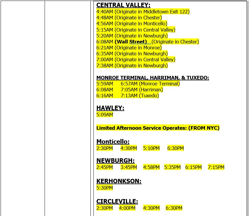 MLK Advisory Coach USA Shortline Coach USA