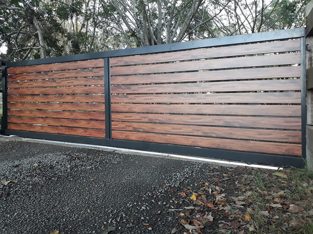 Automatic Aluminium Sliding ,Swinging,Knotwood Gates and Panels