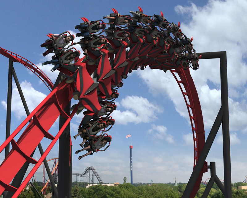 Six Flags Great America announces XFlight Coaster101