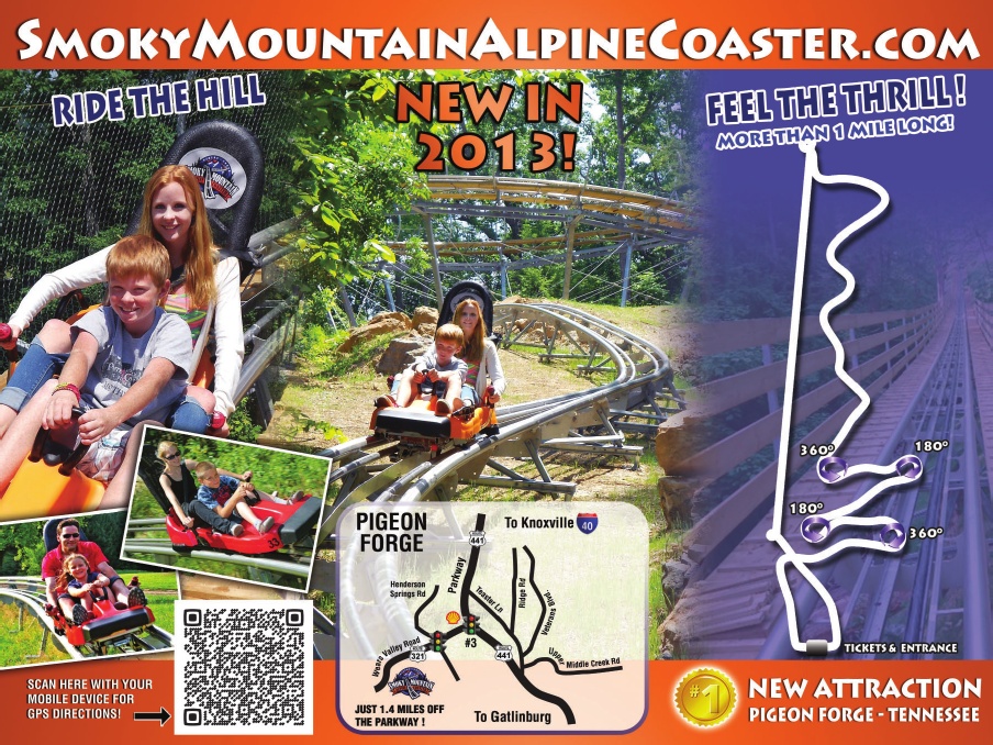Smoky Mtn. Alpine Coaster Coaster101