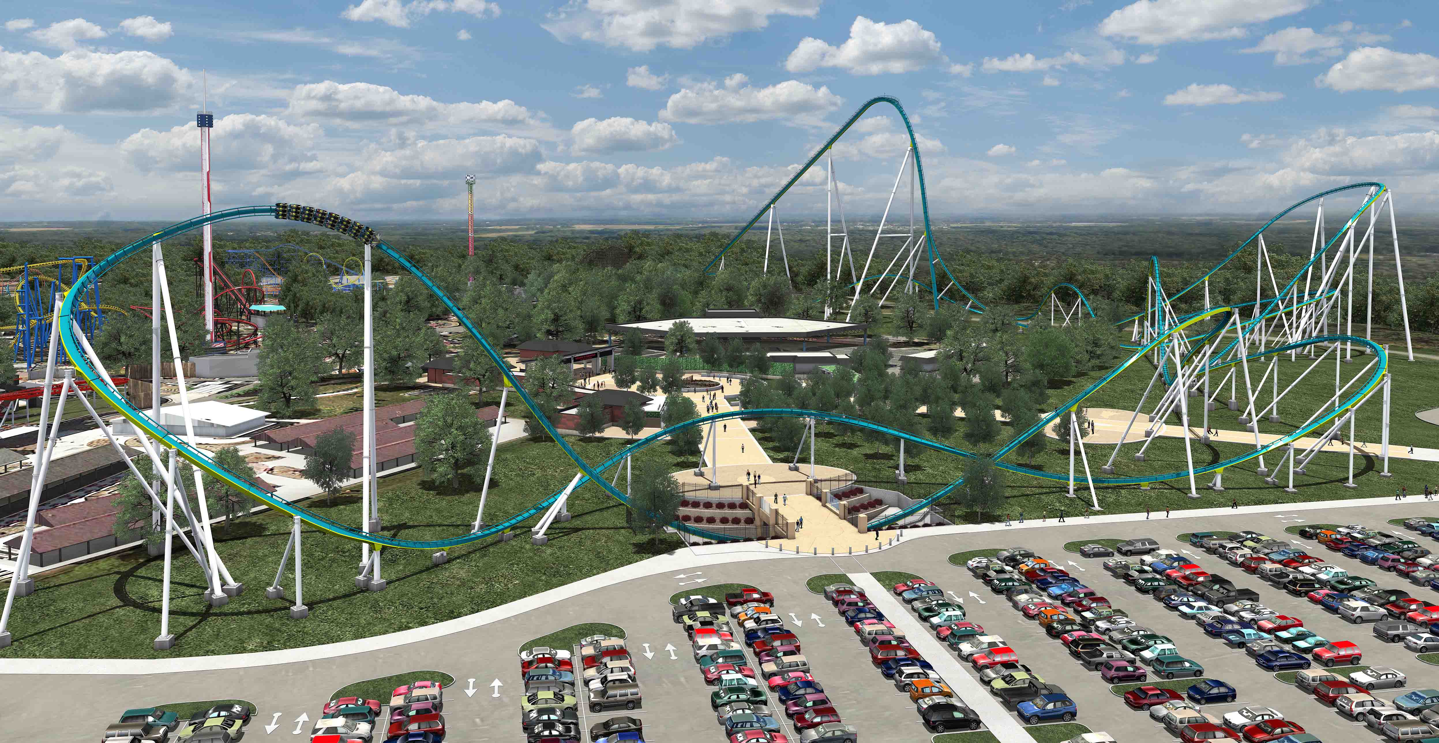 Carowinds to Upgrade Entrance Plaza for 2015 Coaster101