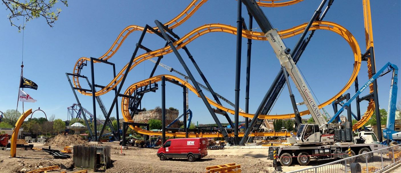 six flags fiesta texas calendar 2023 Batman Completed at Six Flags Fiesta Texas Coaster101