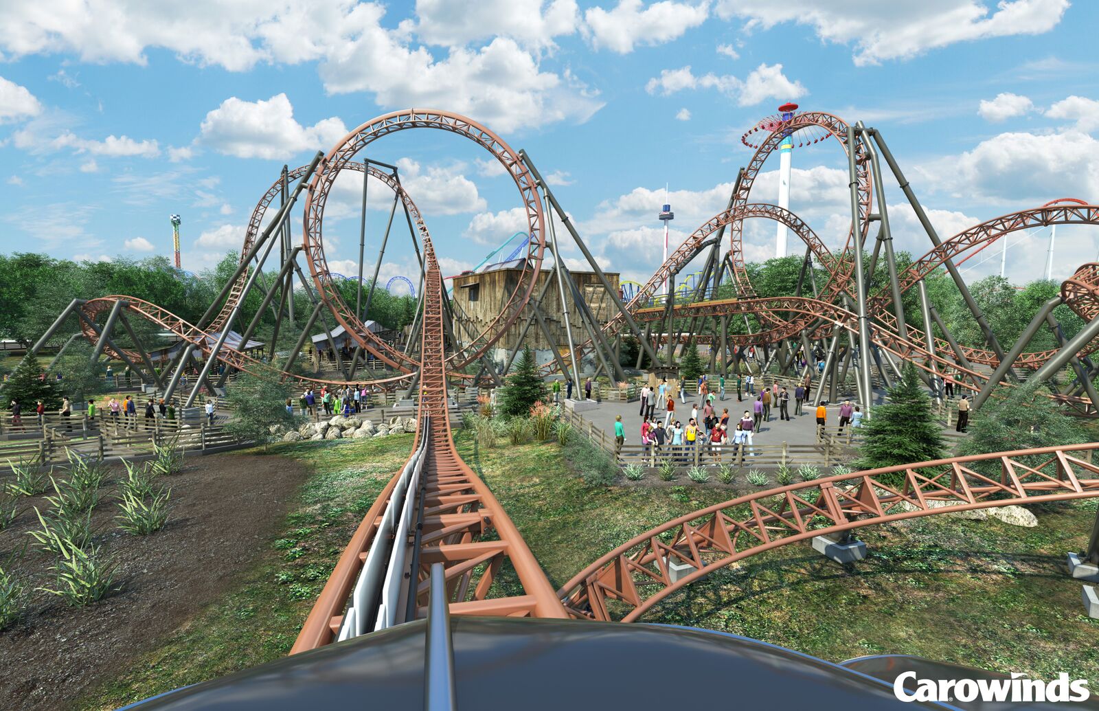 Carowinds Announces Copperhead Strike for 2019 Coaster101